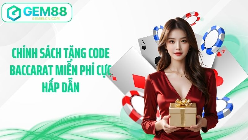 Chính sách tặng code baccarat miễn phí cực hấp dẫn