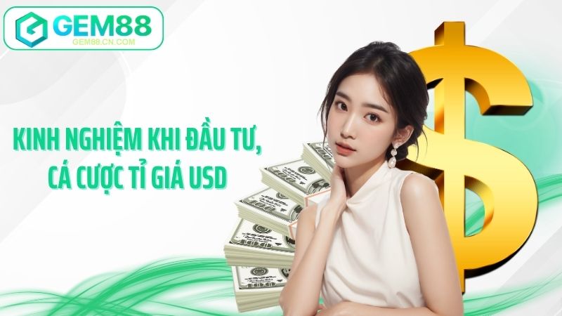 Kinh nghiệm khi đầu tư, cá cược tỉ giá USD